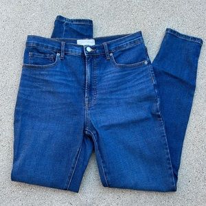 Everlane High Rise Skinny Jeans 30 Tall